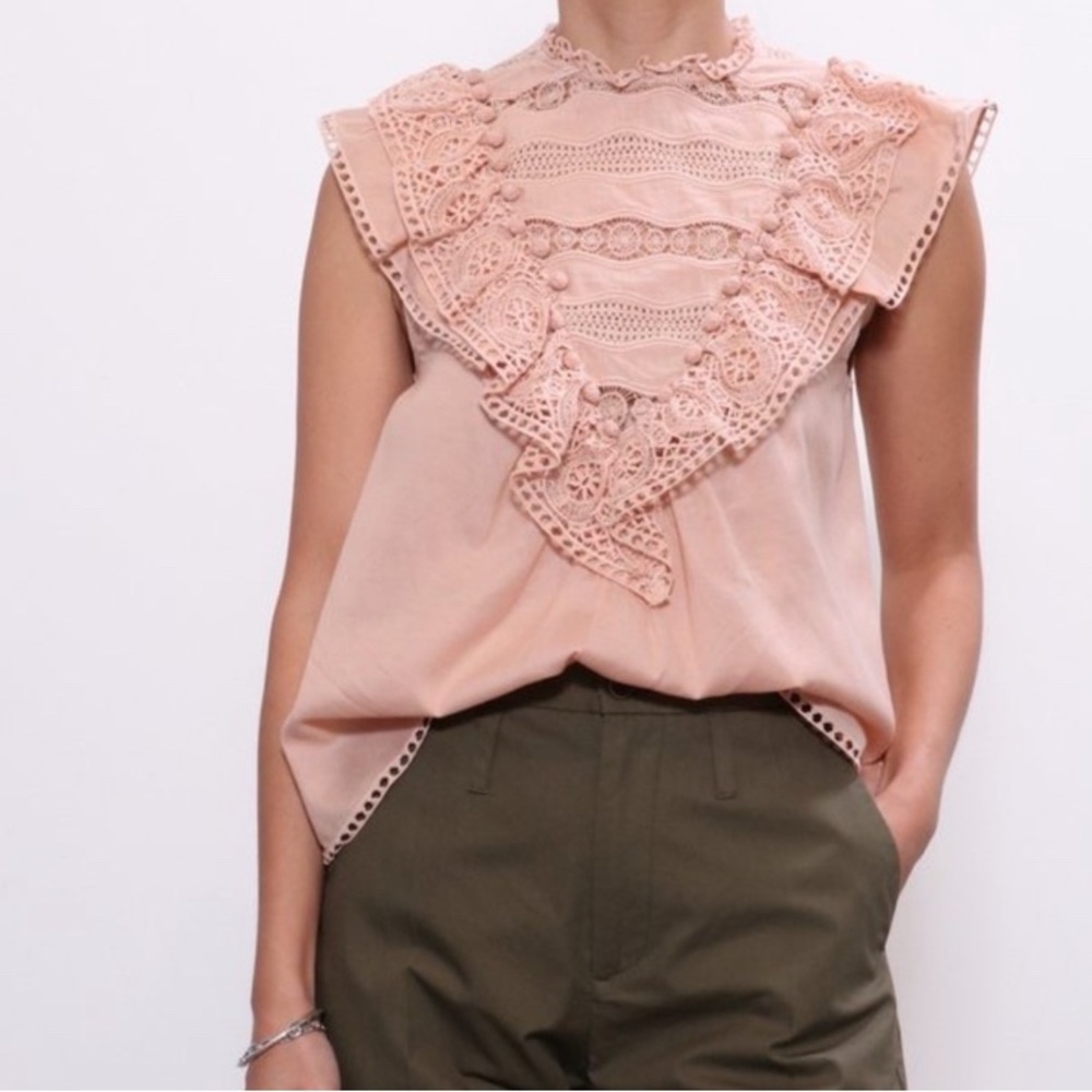 Ulla Johnson Berthe Ruffle Blouse
